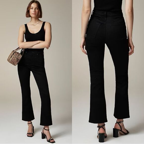 NWT J CREW Curvy slim jean in 2003 super-stretch in True Black - Picture 1 of 6